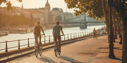 Geführte Fahrradtour in Budapest
