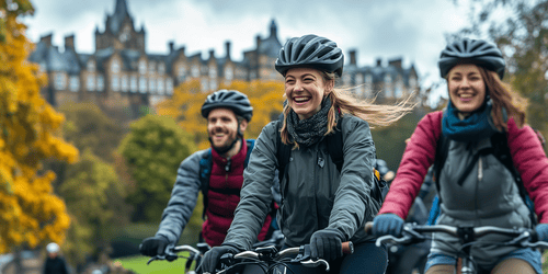 Fahrradtour in Edinburgh