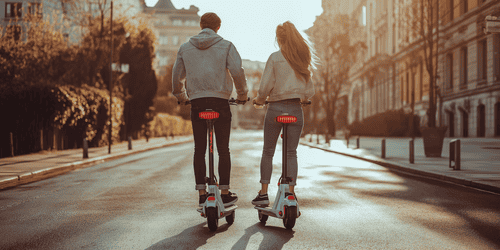 Private Stadtführung mit einem E-Scooter