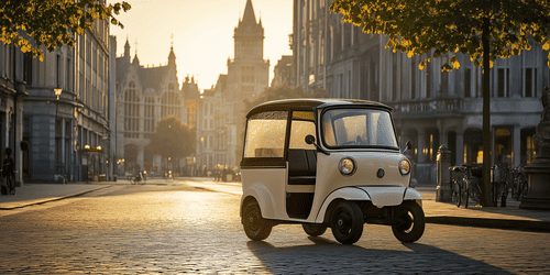 Private Tuk Tuk Tour in Antwerpen, Belgien
